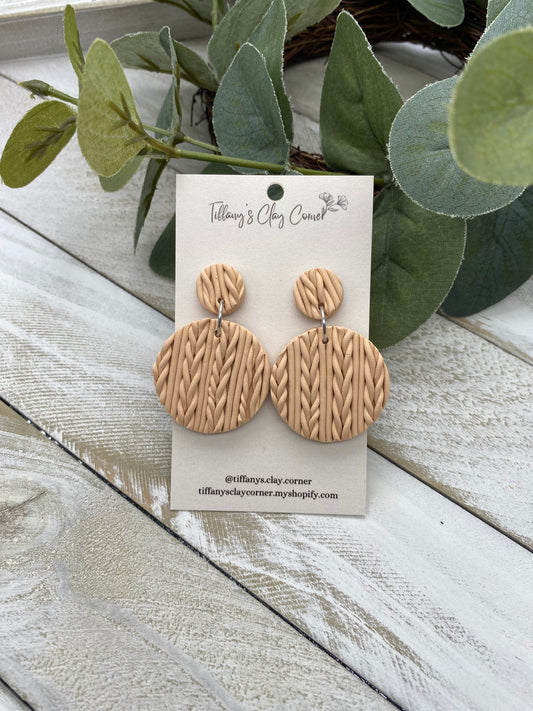 Knot Knitted Earrings